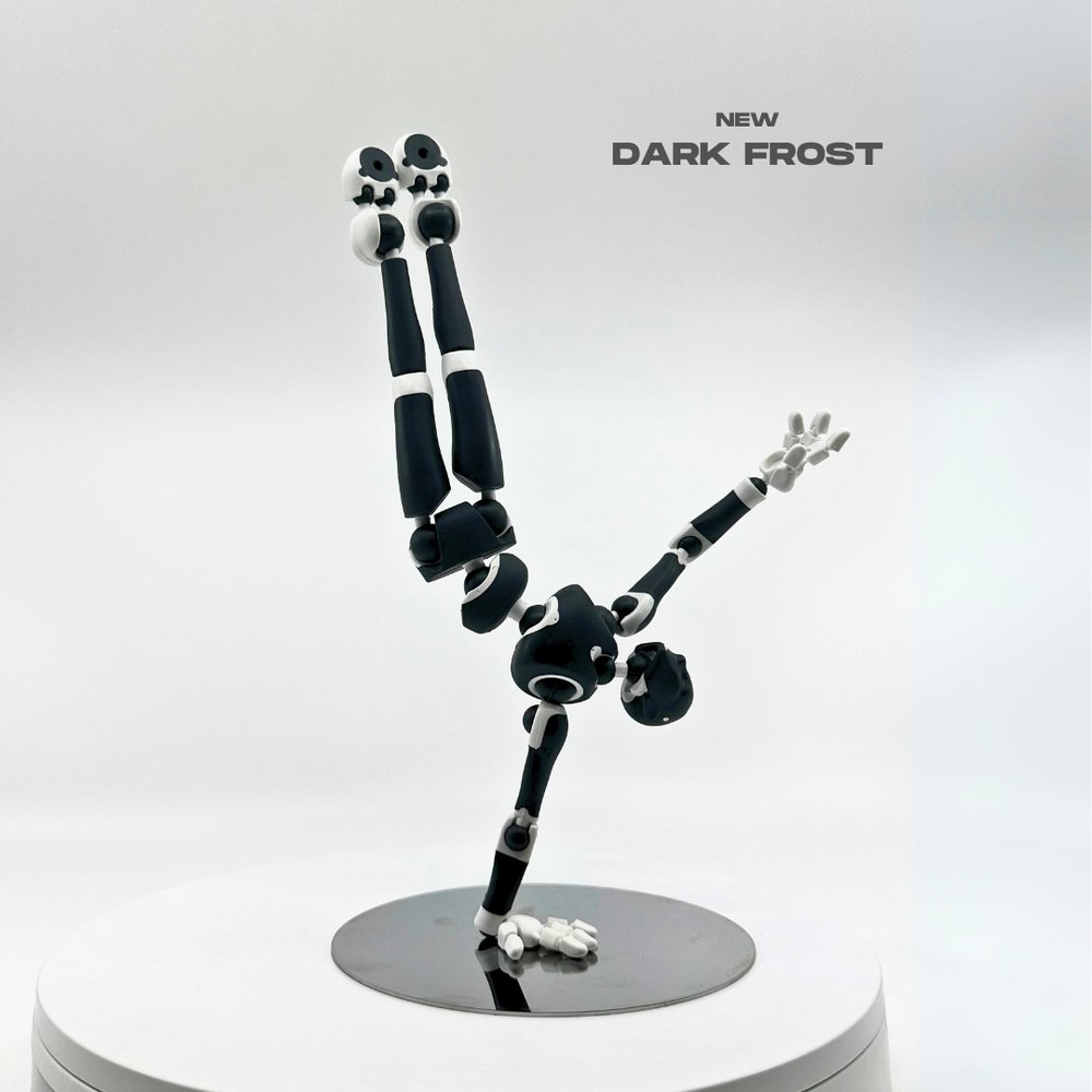 Dark Frost Stickybones | Poseable Magnetic Human Figures by Dark Frost Stickybones | Poseable Magnetic Human Figures by