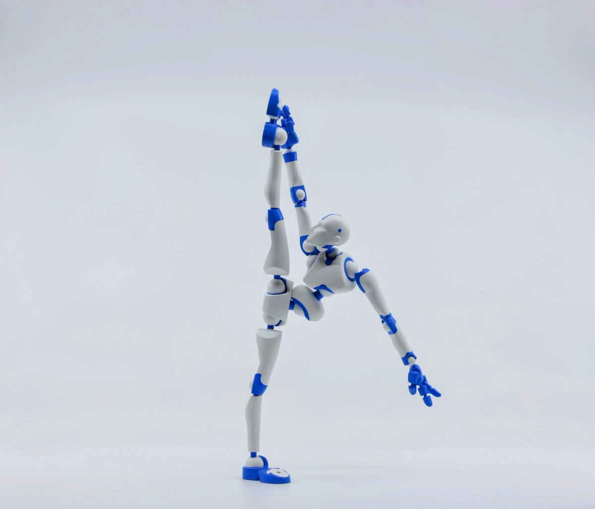 Stickybones 10-Year Anniversary – Spark Blue Frost | Poseable