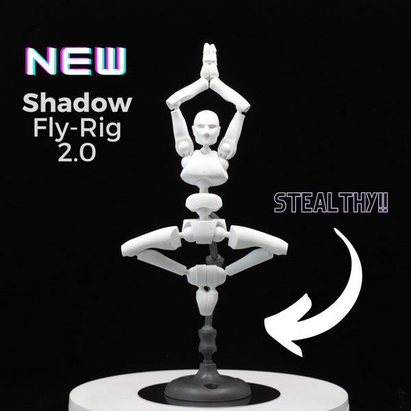 The High-Contrast Bundle: 1 Blizzard Stickybones & 1 Shadow Fly-Rig ...