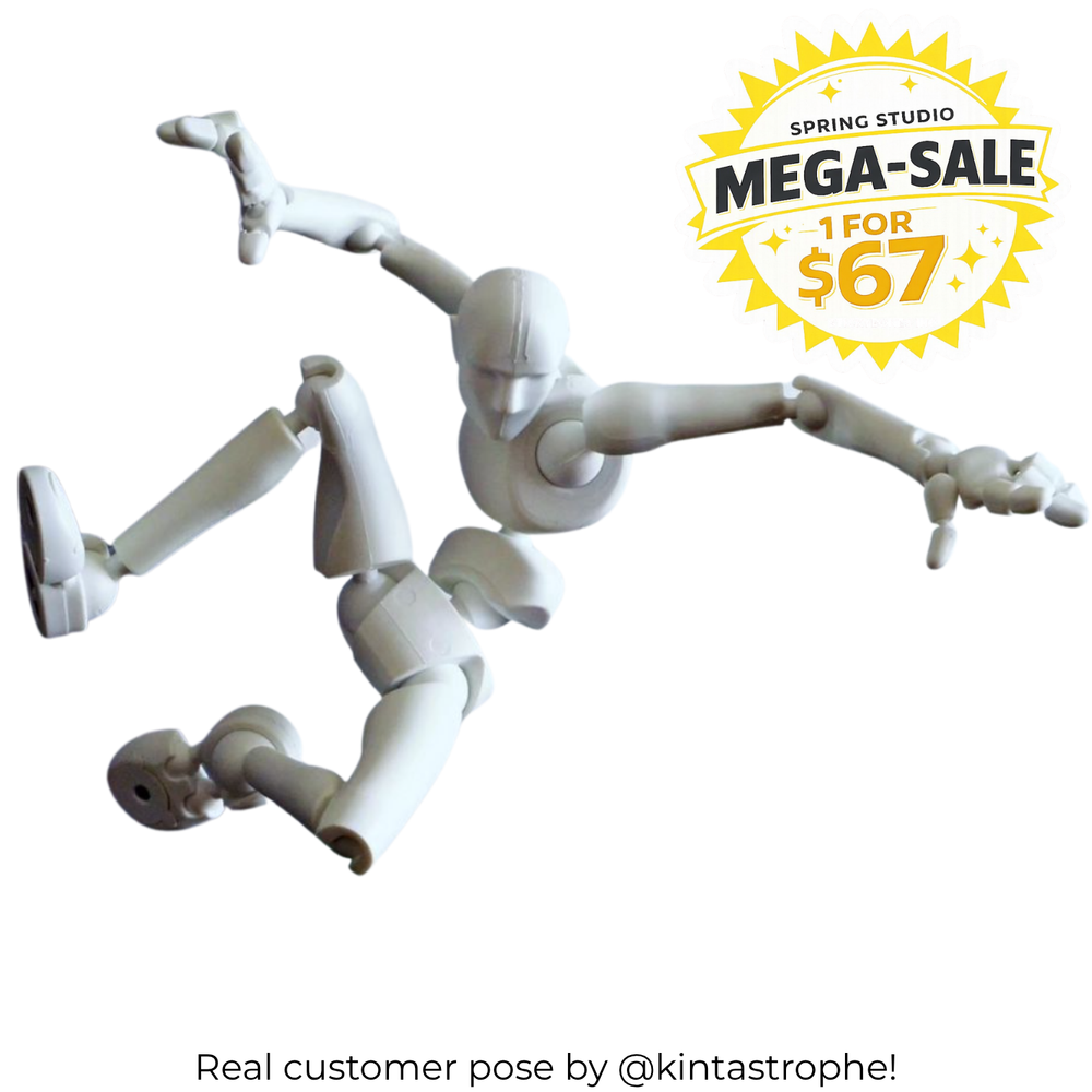 BLIZZARD Stickybones | Spring Studio Mega-Sale | Poseable Magnetic
