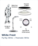 Fly! Spin! Pose! Bundle: White Frost / White Fly-Rig / White Posenado