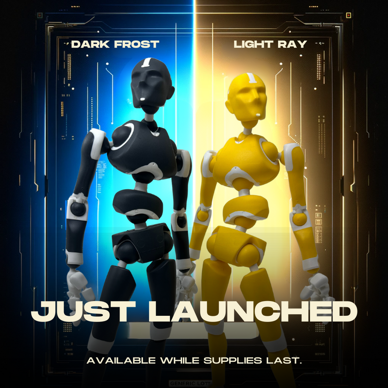 JUST LAUNCHED:  Dark Frost and Light Ray Stickybones!