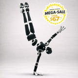 DARK FROST Stickybones | Spring Studio Mega-Sale