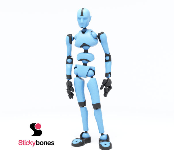 [PRE-ORDER] BiCOLOR: Blue Sky Stickybones—The Precision Art & Animation Figure