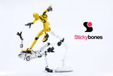 2 Stickybones & 1 White Hot Fly-Rig 2.0 Bundle  (Solar Flare and White Hot)