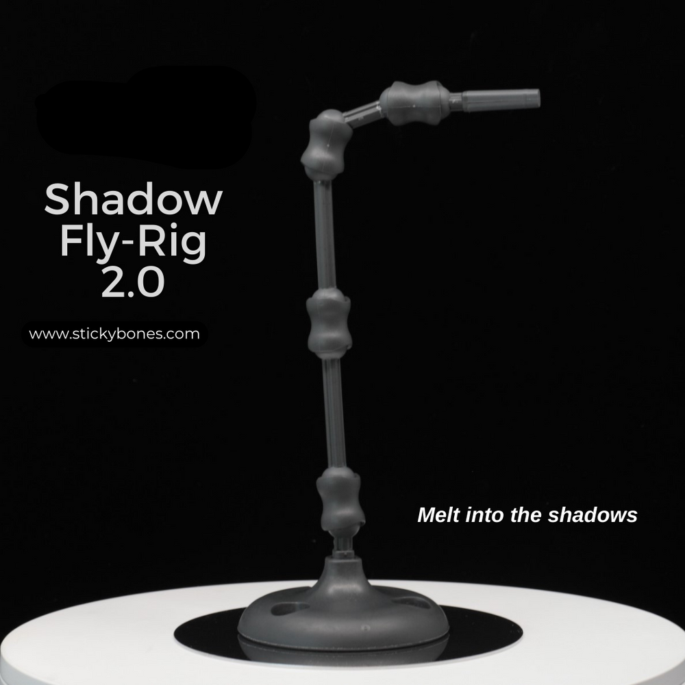 Fly-Rig 2.0 (Choose Color) | Poseable Magnetic Human Figures by Stickybones